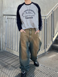 Track Line Two Tone Long Sleeve