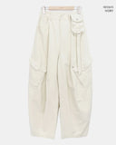 Bridin Double Pocket Strap Washed Cargo Pants