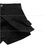 Melow Peach Cotton Tiered Skirt Pants