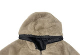 Hiya Reversible Hood Fur Jacket Jumper
