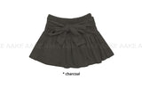 WRAP TIE MINI SKIRT