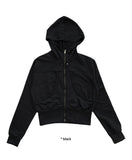 DEEP POCKET HOOD ZIP-UP
