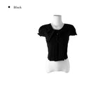 Apol Tie Crop Puff Blouse