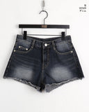 Tilshu Half Low Washing Denim Shorts