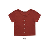 PUNCHING SHORT-SLEEVE CARDIGAN