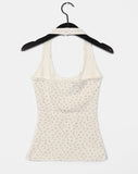 Torren Flower Halter Sleeveless