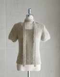 Andro Boucle Tie Knit Set