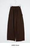 [unisex] Chiha Side Snap Wide Banding Sweatpants