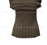Sheer Bohemian Knit Open Shawl