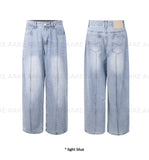SEAM WASHED WIDE DENIM