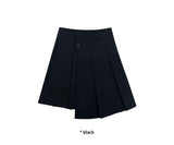 BUTTON WRAP PLEATS SK