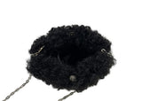 Fanta Mini Fur Belt Chain Cross Bag