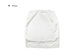Oin Satin Lace Midi Skirt
