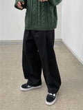 Buttoned Bijo Line Pants
