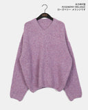Onne Alpaca Wool Bocashi V-neck Knit