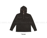 CORDUROY RIVET HOOD LONG-SLEEVE