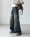 Mesh Long Leather Belt