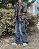 Bro Wide Denim Pants