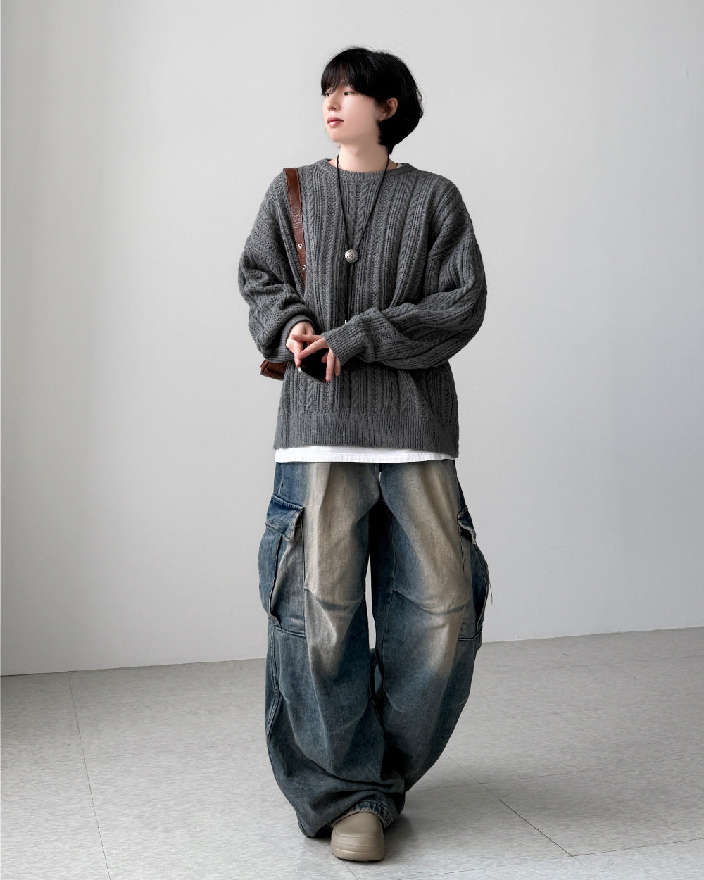 【YOURNUS】Justin Retro Cargo Denim YOURNUS (ユアノス) - ジャスティンカーゴデニム/ Justin Retro
