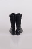 rider leather middle boots