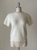 Onlyyou Round Short Sleeve Knit