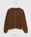 Bellidin Round Knit Cardigan