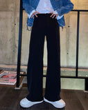 Super long wide slacks