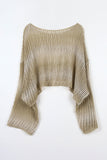 Beach dyed knit