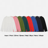 Youth Summer Daily Linen Long Sleeve T-shirt