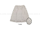 DOT SEE-THROUGH LAYERED SKIRT