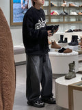Times Three Stripe Balloon Denim Pants