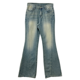 Incision Span Bootcut Denim