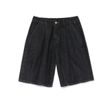 Balloon One Tuck Dart Shorts