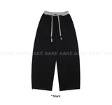 (Lining brushed) COLORBLOCK WAIST PANTS