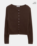 Bijou Vivid Button Wool Cardigan