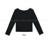 [BASIC] BOAT NECK LONGSLEEVE