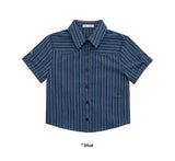 ROLL-UP STRIPE HALF SH
