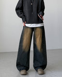 Howling Side Pintuck Denim