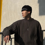 Lettering Short Beanie
