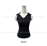 Peer Halter Sleeveless Hoodie