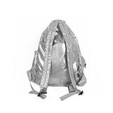 glossy string backpack