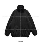 Snug Trimming Fur Bomber Jumper