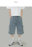 Cyven Cargo Bermuda Denim Pants
