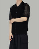 Rian linen collar cardigan