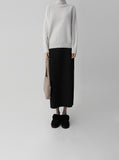[Premium] Cashmere Half-Turtleneck Knitwear