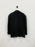 Overshoulder wool blazer