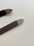 [20mm] Suede Mini Western Slim Belt