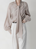Berlin Tie Blouse
