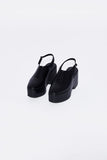 leather jane platform