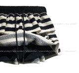 Pierre Stripe Set-up Flare Skirt
